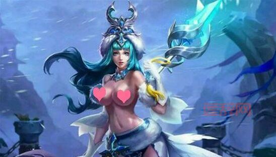 王者荣耀女英雄去掉服装不遮挡设计游戏，网友恶搞引热议！