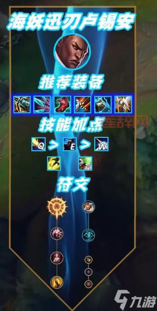 LOL圣枪游侠2023出装解析：海妖+讯刃+饮血剑，快速成型！