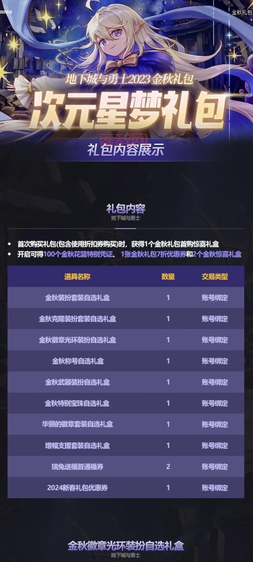 dnf2022金秋礼包什么时候出？最新消息都在这里了！