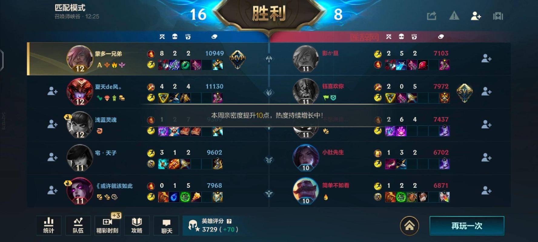 lol排位每天赢一把能加隐藏分吗？上分就这么简单！