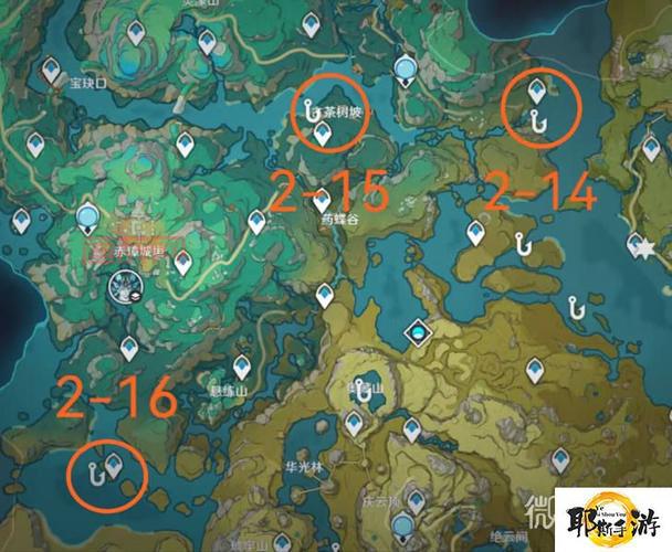 原神钓鱼技巧：高效钓鱼点与鱼类获取指南