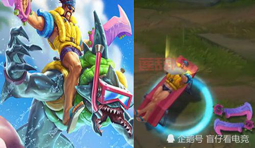 德莱文泳池派对皮肤特效视频，这也太好看了吧！