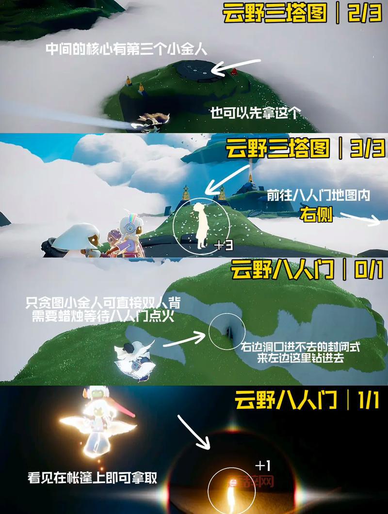 光遇深海季先祖位置与光翼分布详解