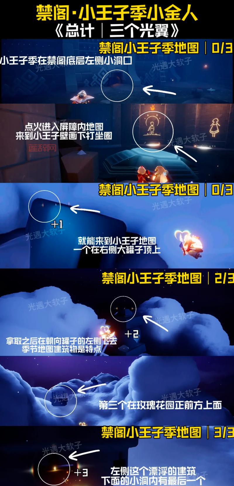 光遇深海季先祖位置与光翼分布详解