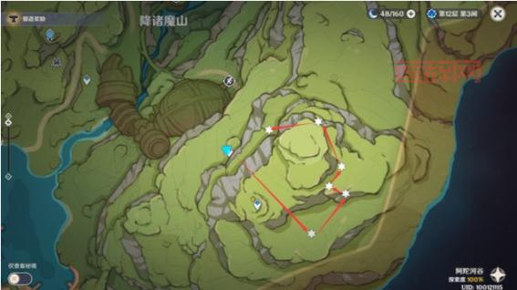 原神树王圣体菇位置一览：最佳采集路线与位置解析