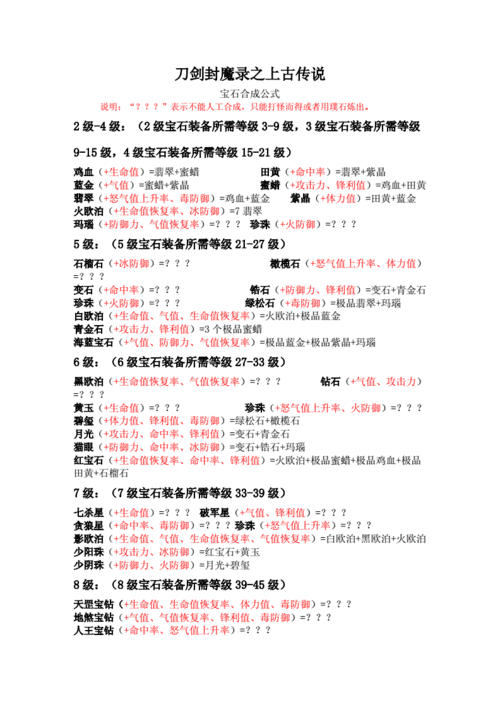 刀剑封魔录之上古传说连招秘籍，高手进阶必备技巧！